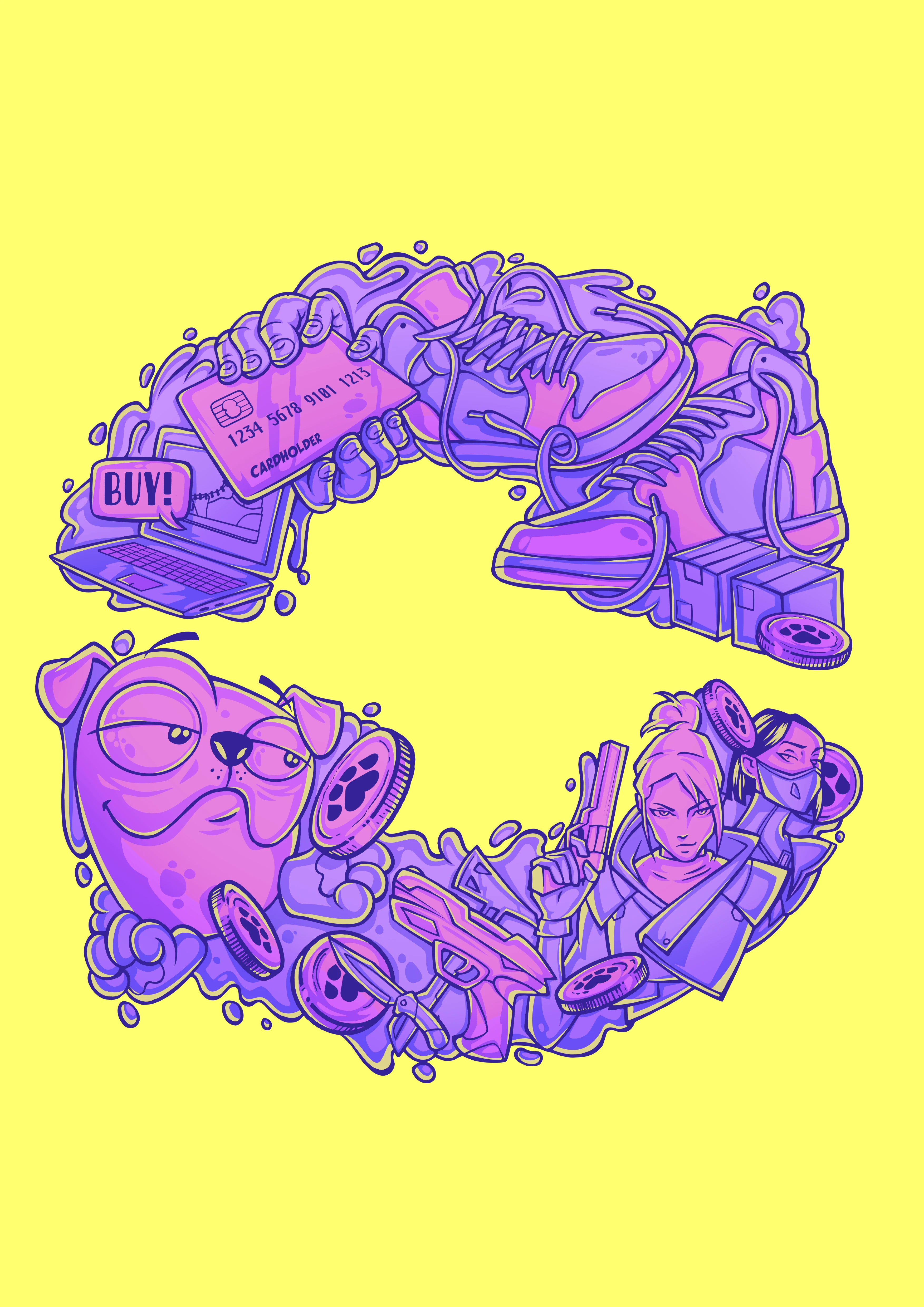 MillionPugs Art Event Infinite Circle 01
