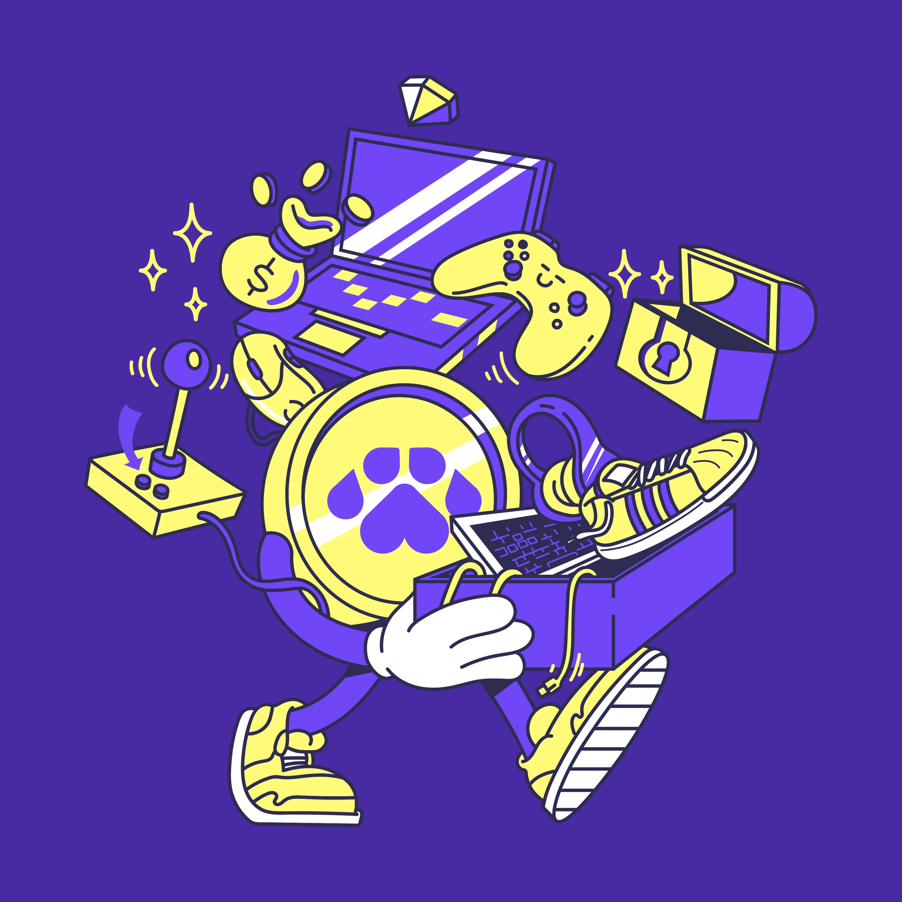MillionPugs Art Event Coin 01